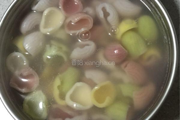 什锦贝壳面的做法图解4