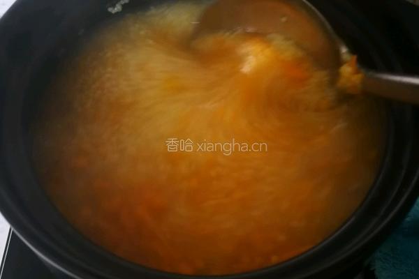 南瓜小米粥的做法图解5