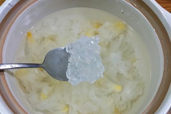 木瓜银耳汤的做法图解3