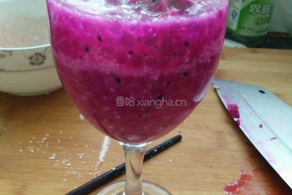 火龙果西米露的做法图解3