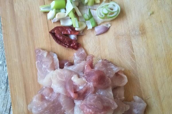 干豆腐炒肉片的做法图解4
