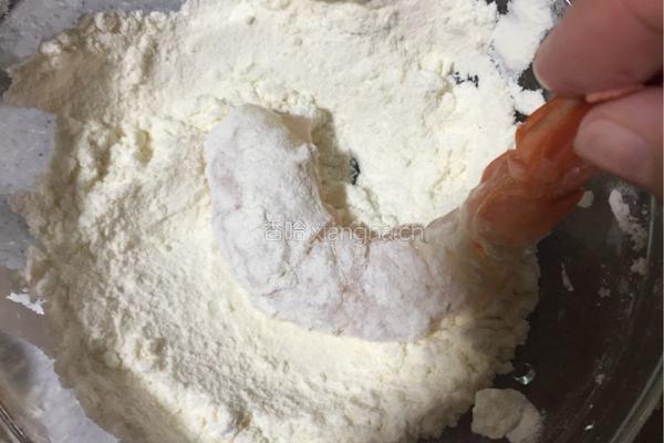 香酥烤虾球的做法图解2