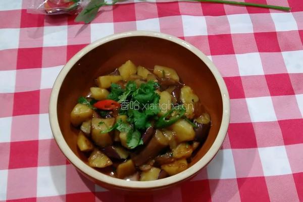 干锅土豆茄子的做法图解12