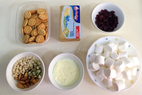 雪花酥的做法图解1