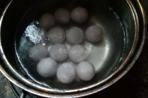 水煮汤圆的做法图解3