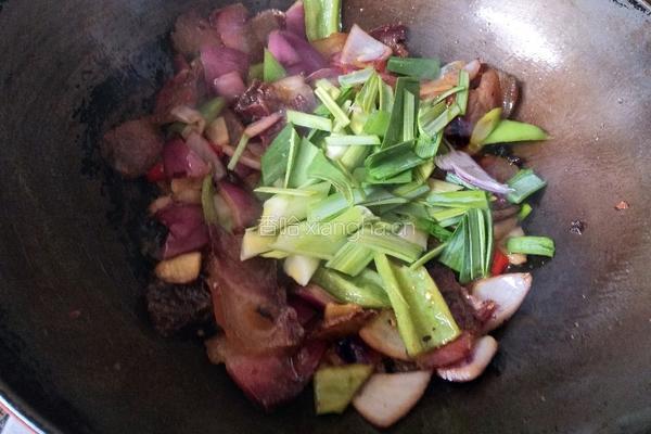 小炒腊肉的做法图解7