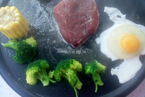 儿童牛排套餐的做法图解8