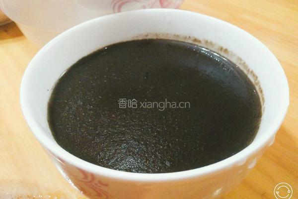 黑芝麻糊的做法图解4
