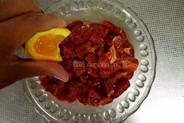 芒果牛肉的做法图解4
