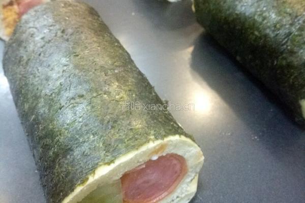 面包寿司卷的做法图解4