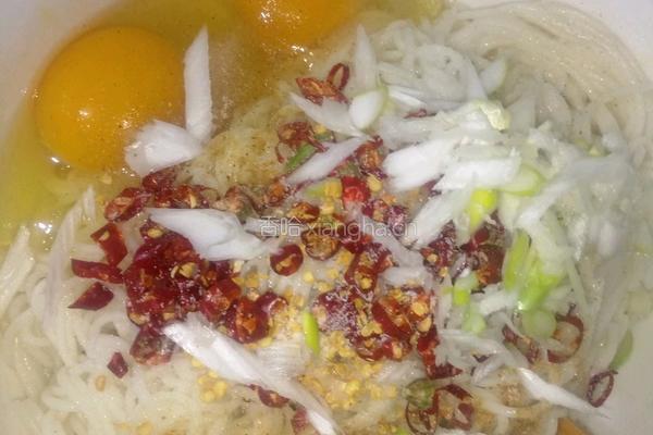 鸡蛋龙须饼的做法图解3