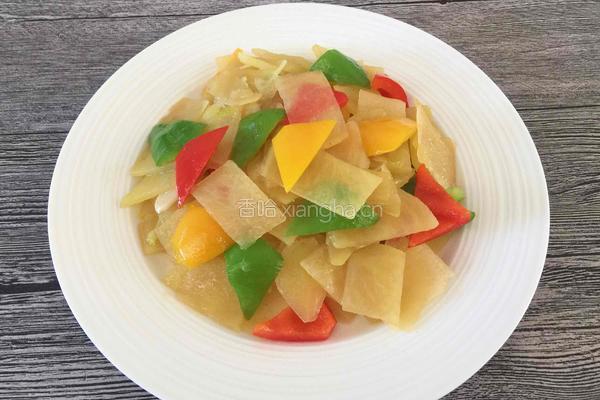 彩椒土豆片的做法图解9