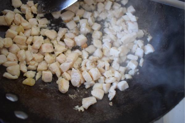 蒜薹炒鸡肉的做法图解9