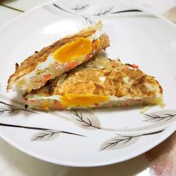 土豆丝鸡蛋饼的做法[图]