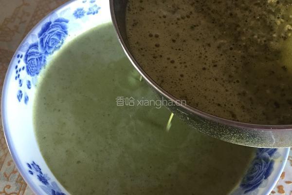 抹茶毛巾卷蛋糕的做法图解4