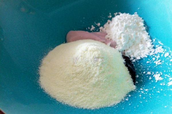 蓝莓溶豆的做法图解3