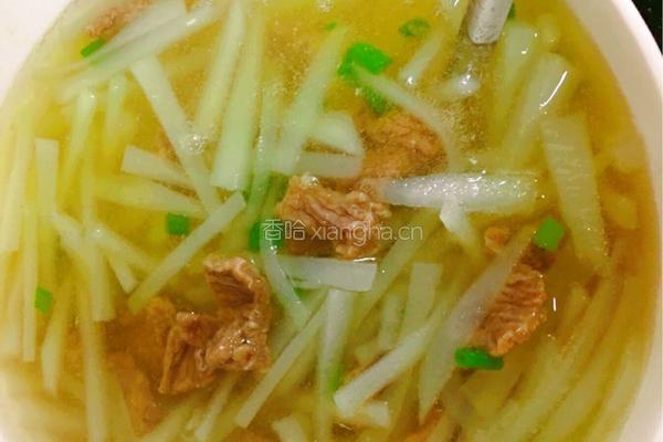 芥菜头牛肉汤的做法图解14