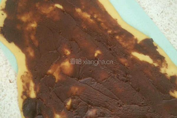 家常糕面豆沙卷的做法图解4