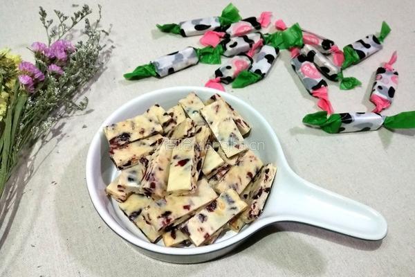 蔓越莓花生牛轧糖的做法图解16