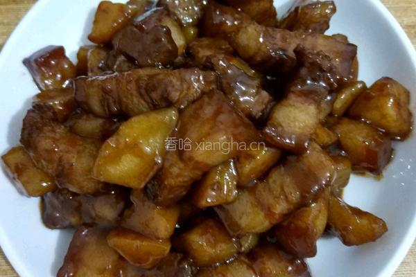 土豆红烧肉的做法图解11