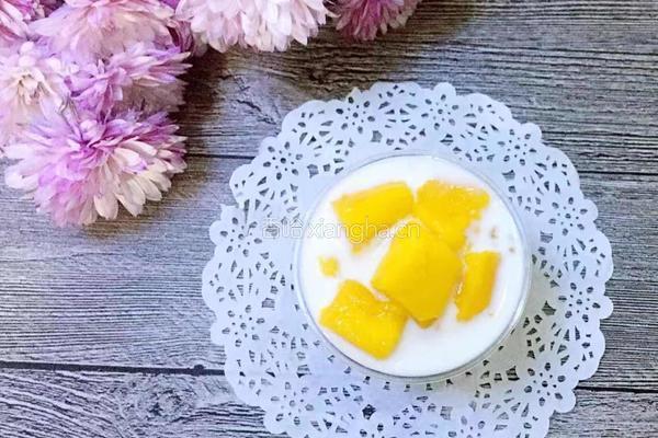 芒果牛奶西米露的做法图解12