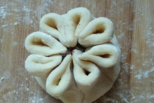 口袋式豆沙包的做法图解16