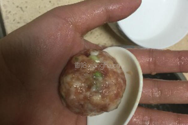 水煮肉圆的做法图解5