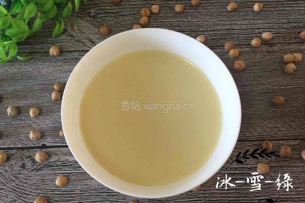 鹰嘴豆豆浆的做法图解1