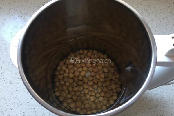 鹰嘴豆豆浆的做法图解3