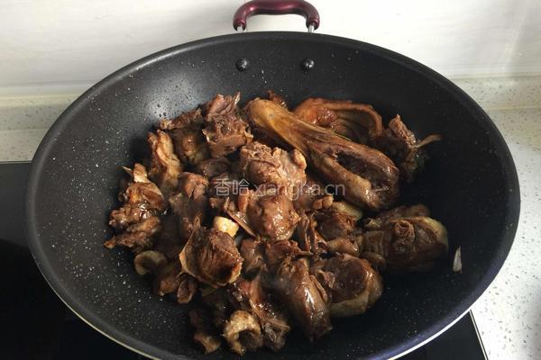 干锅大鹅的做法图解8