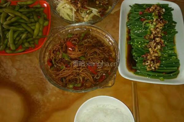 家常凉拌豆角的做法图解9