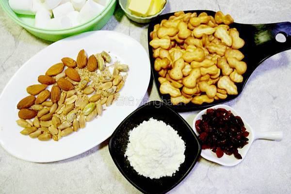 原味雪花酥的做法图解1