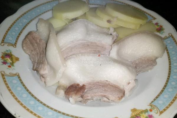 白肉土豆蒜沫的做法图解5