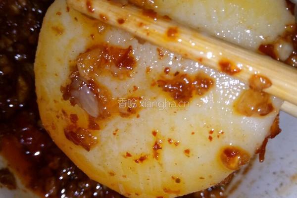 白肉土豆蒜沫的做法图解7