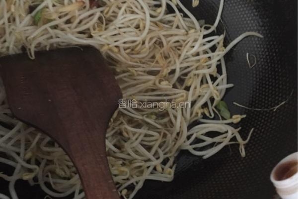 炒绿豆芽的做法图解6
