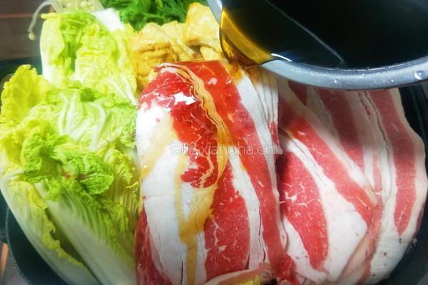 寿喜锅的做法图解4
