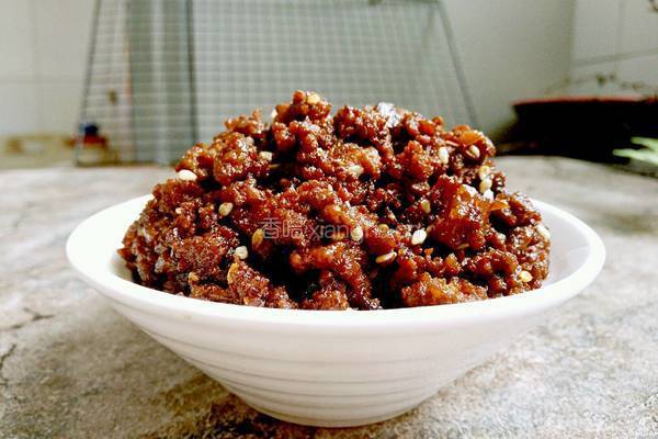 香辣牛肉酱的做法图解14
