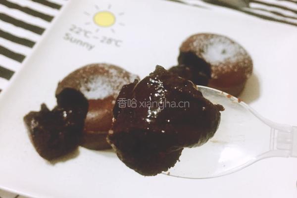 巧克力爆浆蛋糕的做法图解9