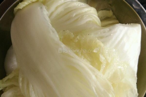 翡翠白菜卷的做法图解3