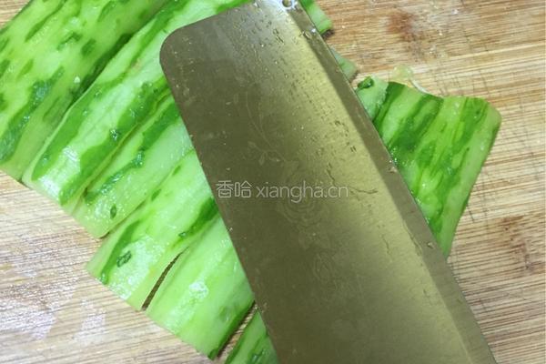 凉拌黄瓜的做法图解5