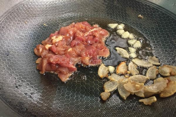 青椒炒肉的做法图解5