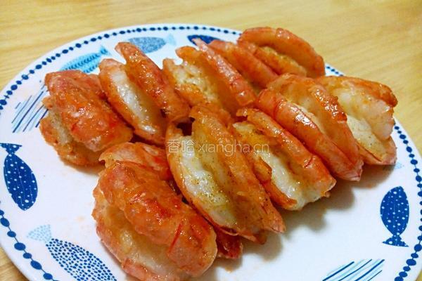 椒盐红虾的做法图解5