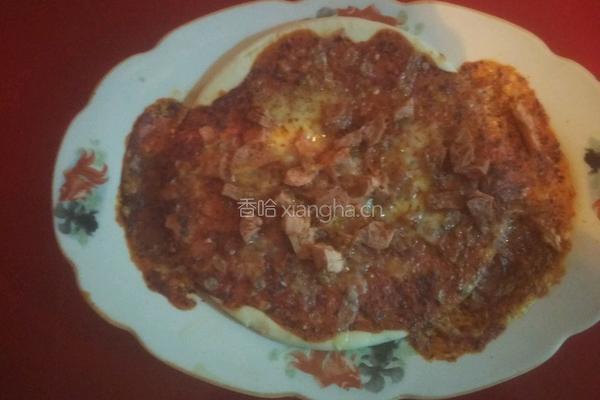 香肠披萨的做法图解5