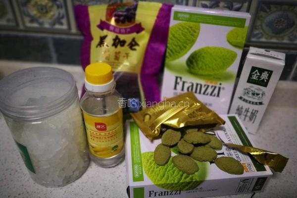抹茶黑加仑酥的做法图解2