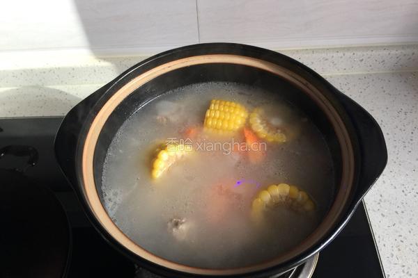 脊骨玉米胡萝卜汤的做法图解6