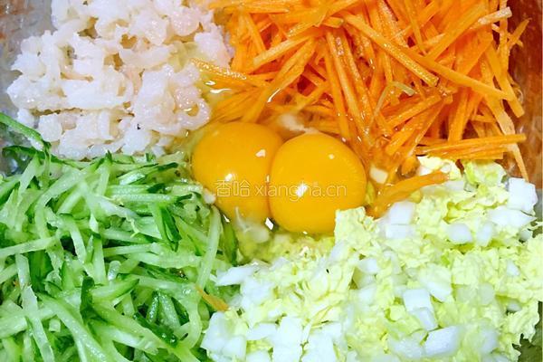 蔬菜饼的做法图解1