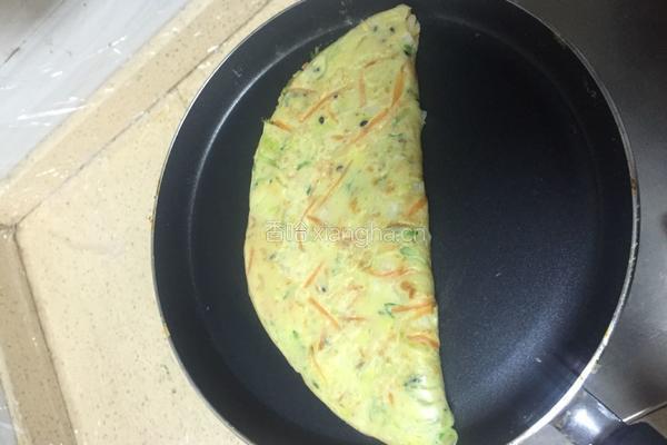 蔬菜饼的做法图解9