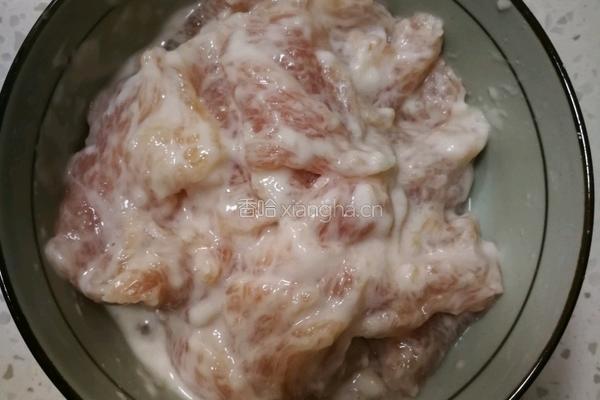 锅包肉的做法图解4