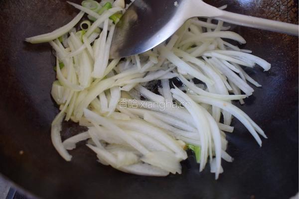 素菜炒面的做法图解4