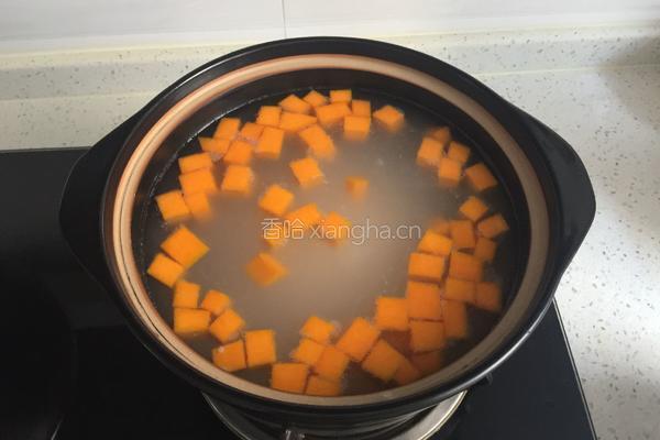 南瓜大米粥的做法图解5